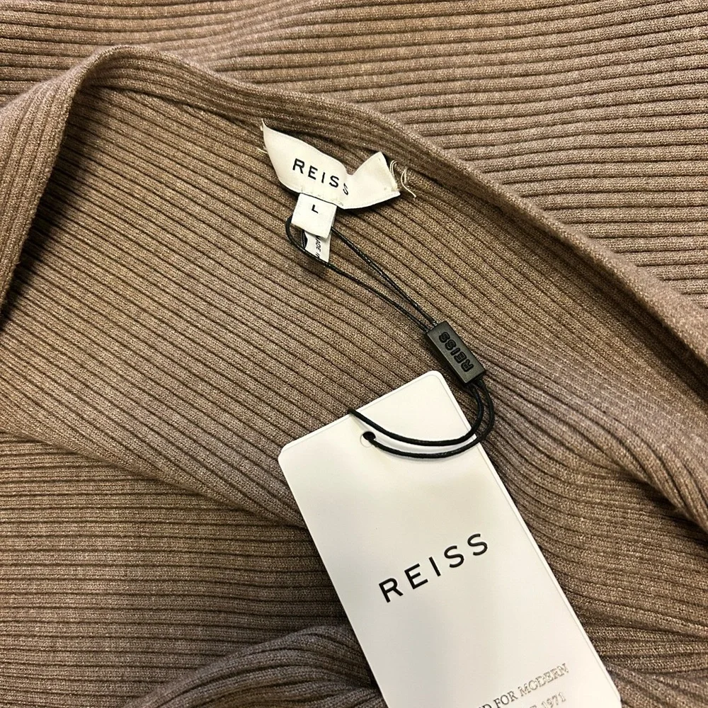 Reiss Lara Off-Shoulder Midi Dress - Picture 4 of 5